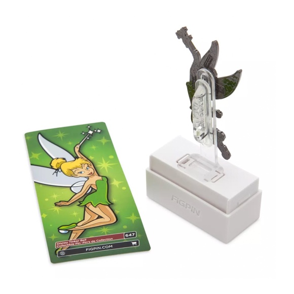 Disney Parks 2022 Tinker Bell Peter Pan FIGPIN #647 LR Pin - NEW - Picture 2 of 4